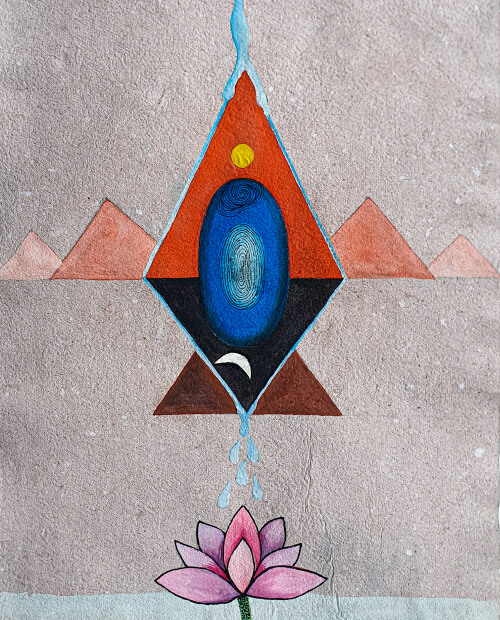 The Descent of Bindu