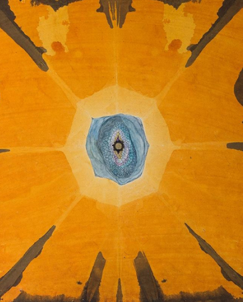 Black & Yellow Abstract