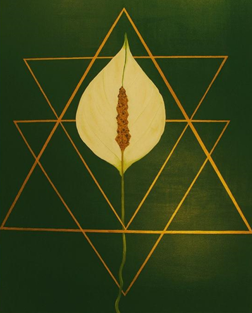 Black & Yellow Abstract