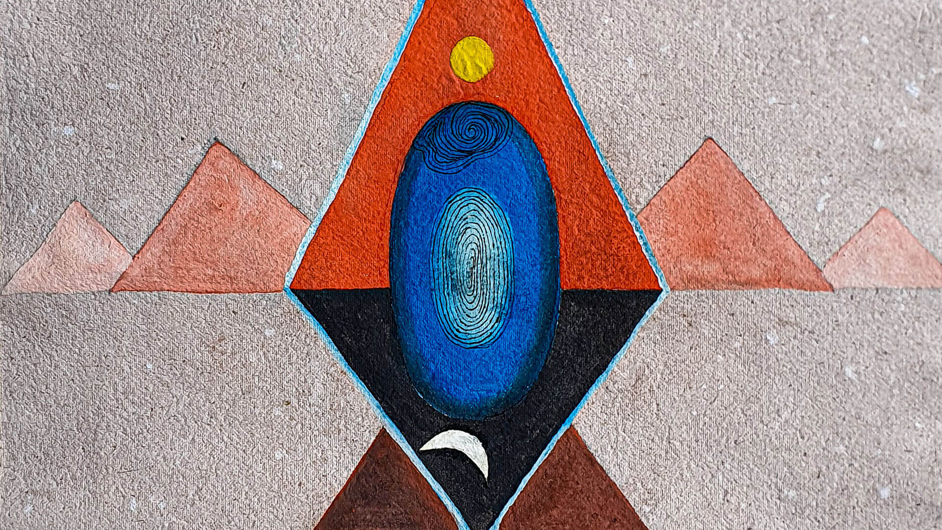 The Descent of Bindu Image